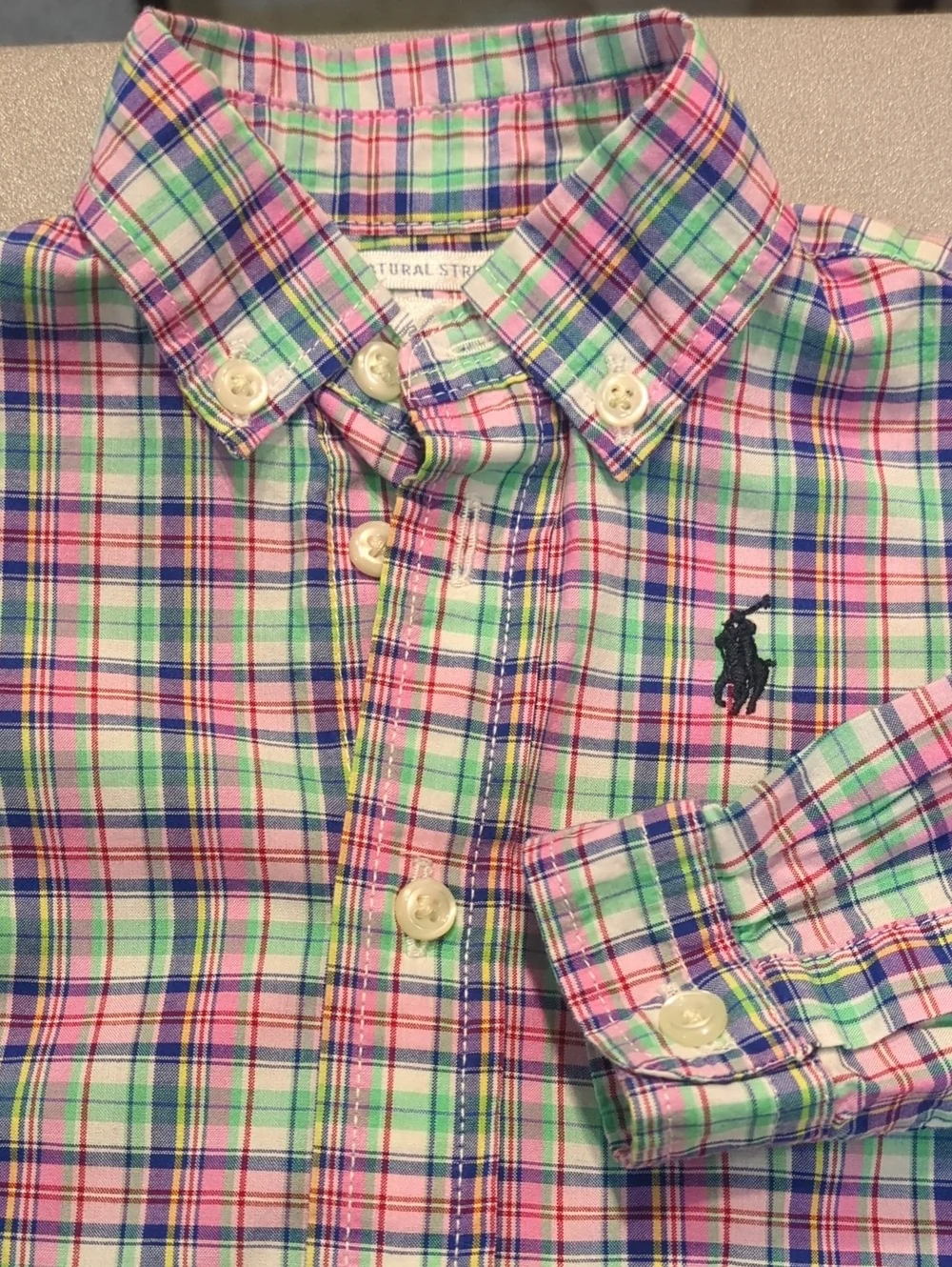Ralph Lauren Baby Button Up Shirts - 3-6 months